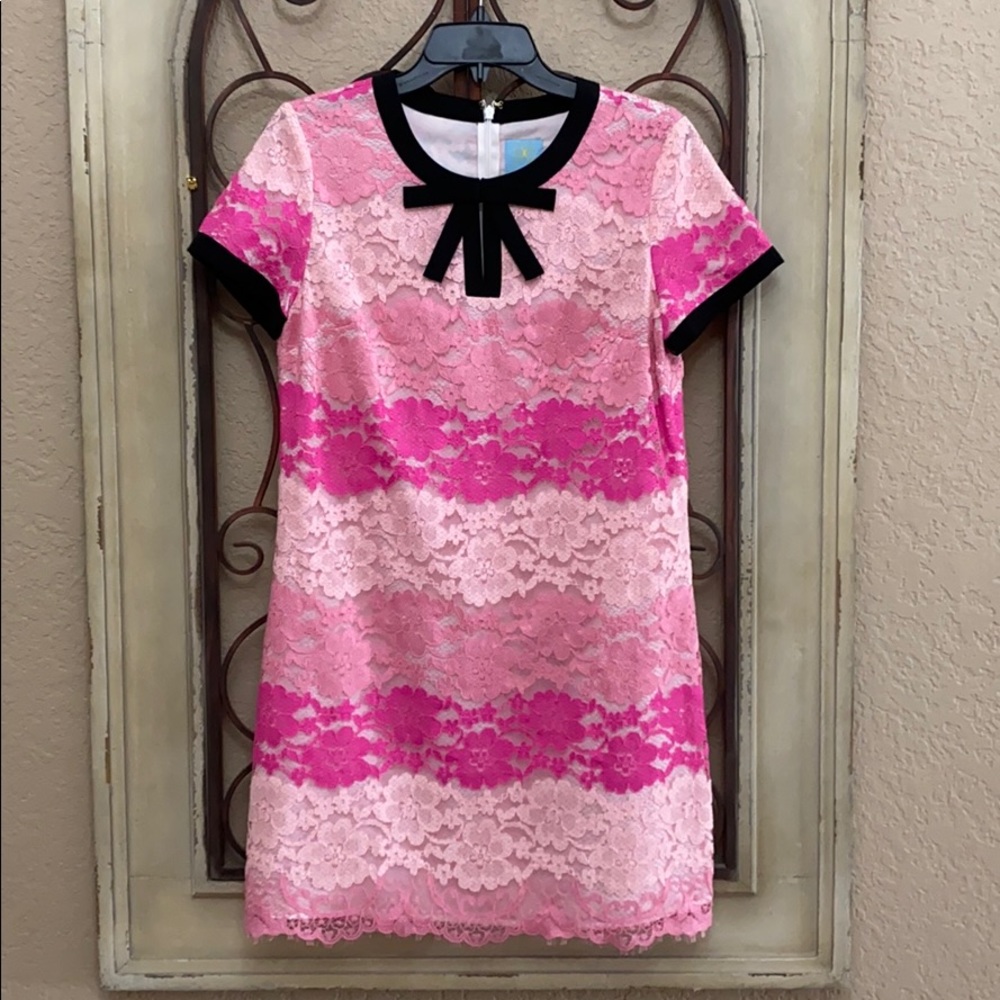 CeCe Brandy Lace Shift Dress
